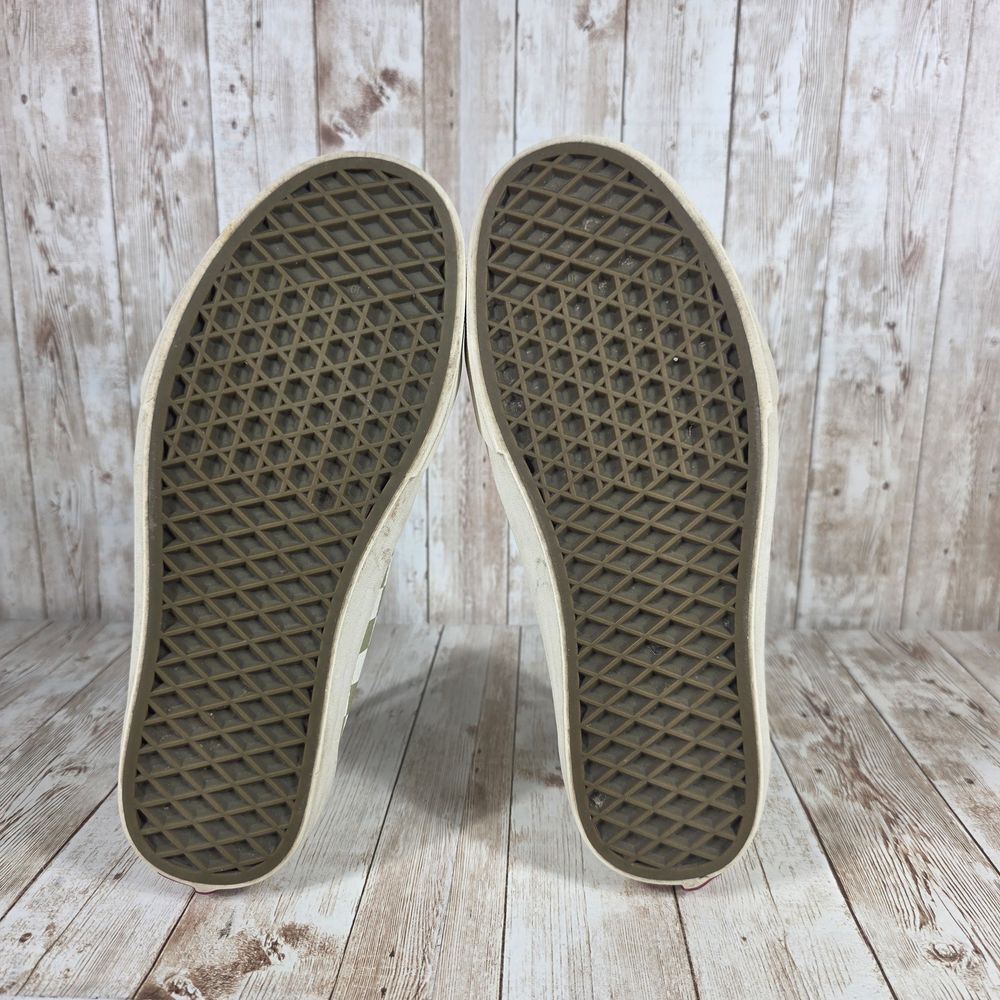 Vans Old Skool Rose Embroidery Checkered Skate Sneakers Shoes Women's‎ 7.5 - Picture 7 of 8